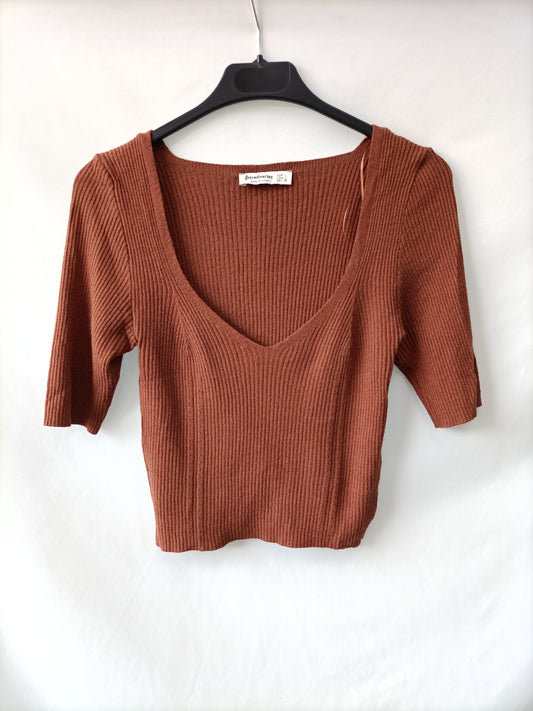 STRADIVARIUS. Top teja puntos T.l