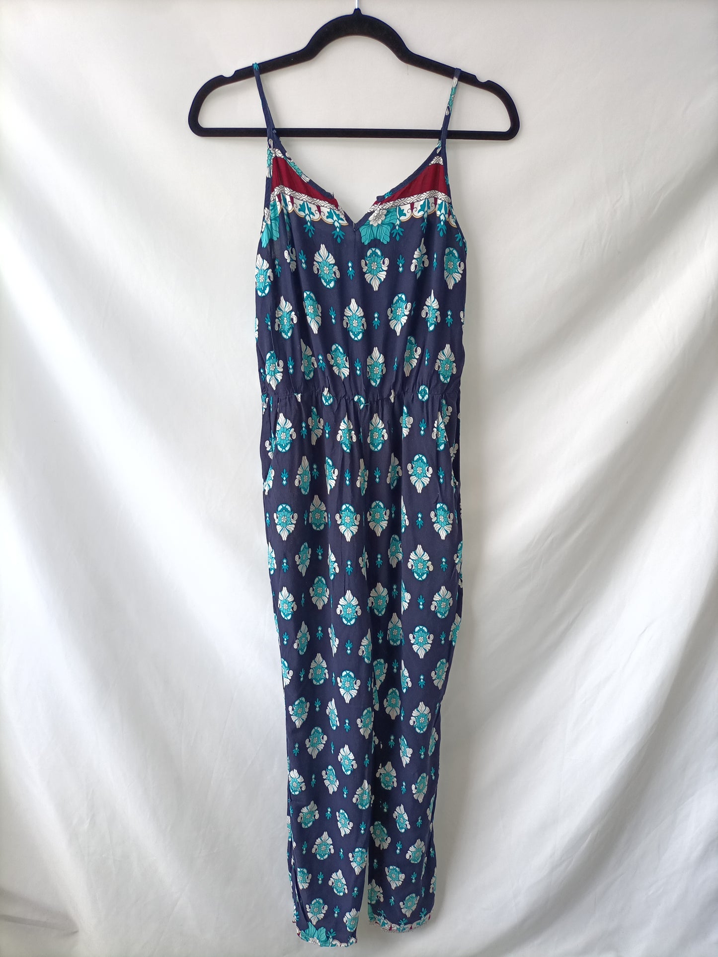 NAELLE. Flowy blue jumpsuit Tm