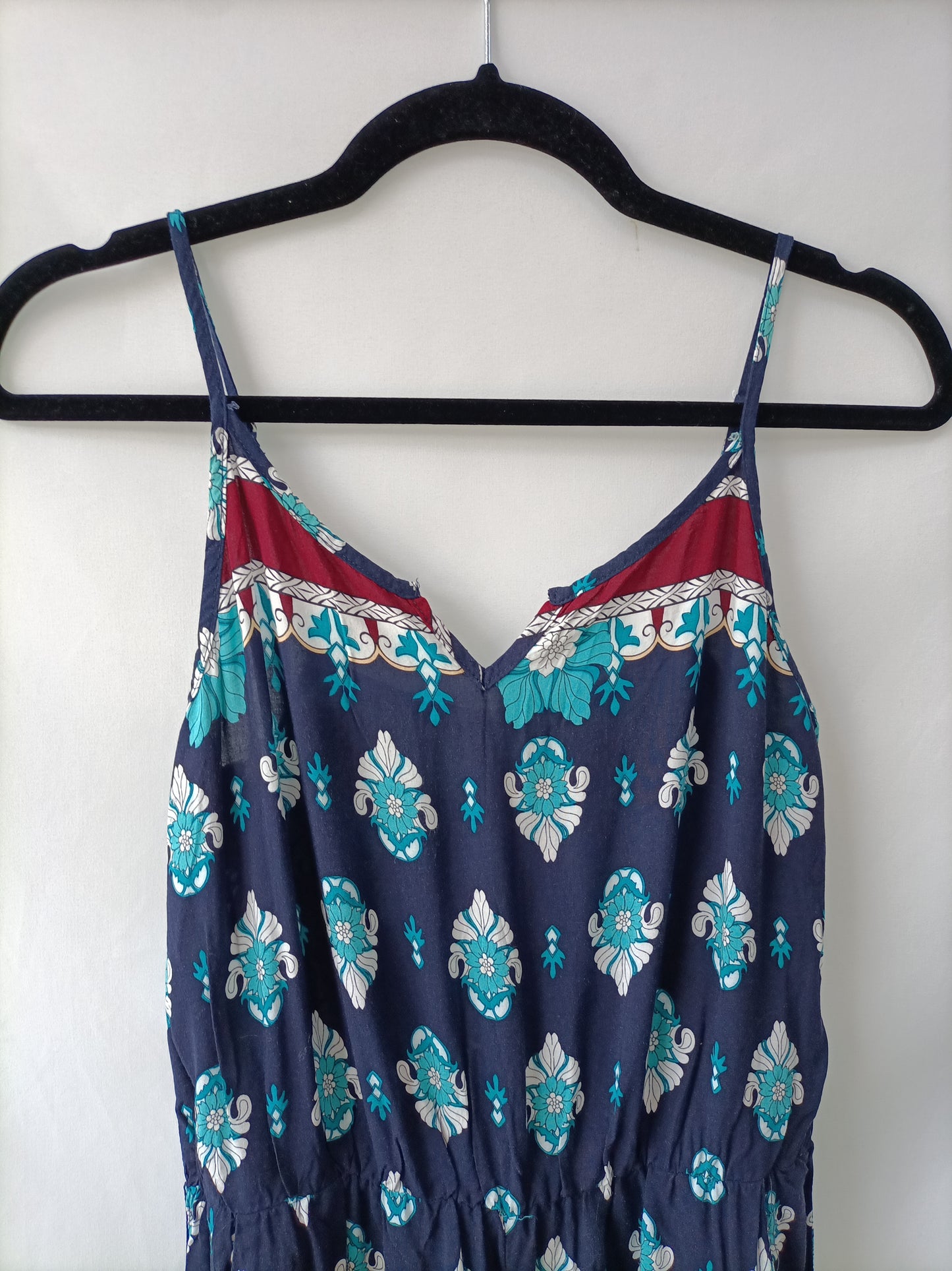 NAELLE. Flowy blue jumpsuit Tm