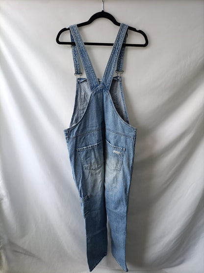 PULL&BEAR. Peto vaquero rotos T.m