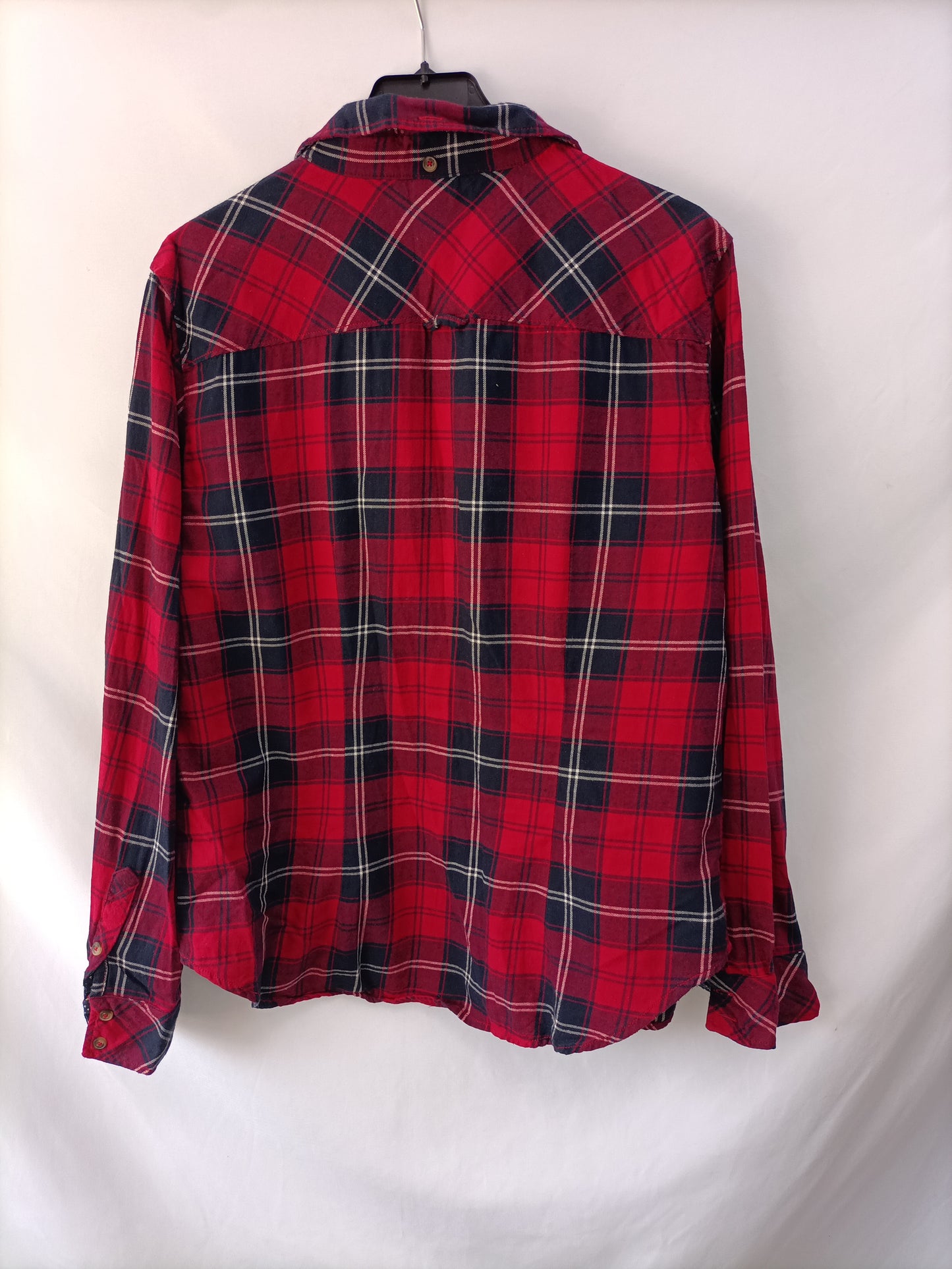 H&M. Camisa de cuadros T.46(m/L)