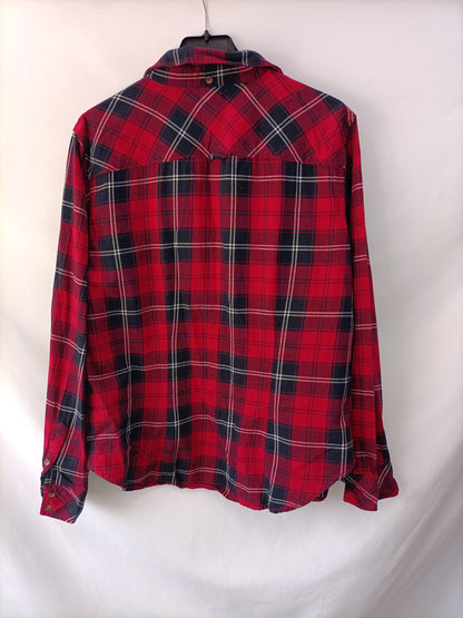 H&M. Camisa de cuadros T.46(m/L)