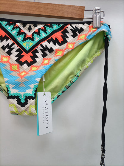 SEAFOLLY. Ethnic bikini bottom T.42