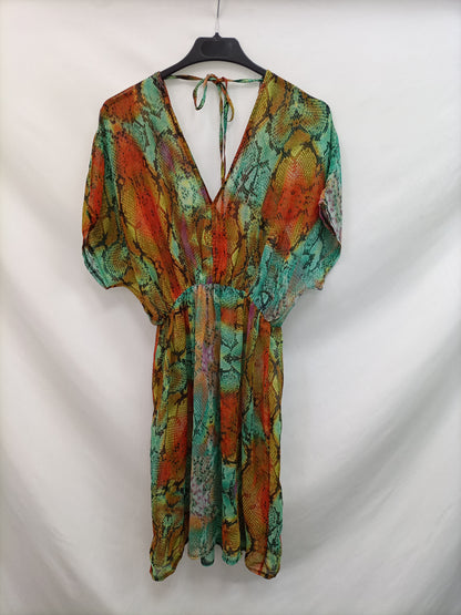 BRAVE SOUL. Vestido animal print T.m