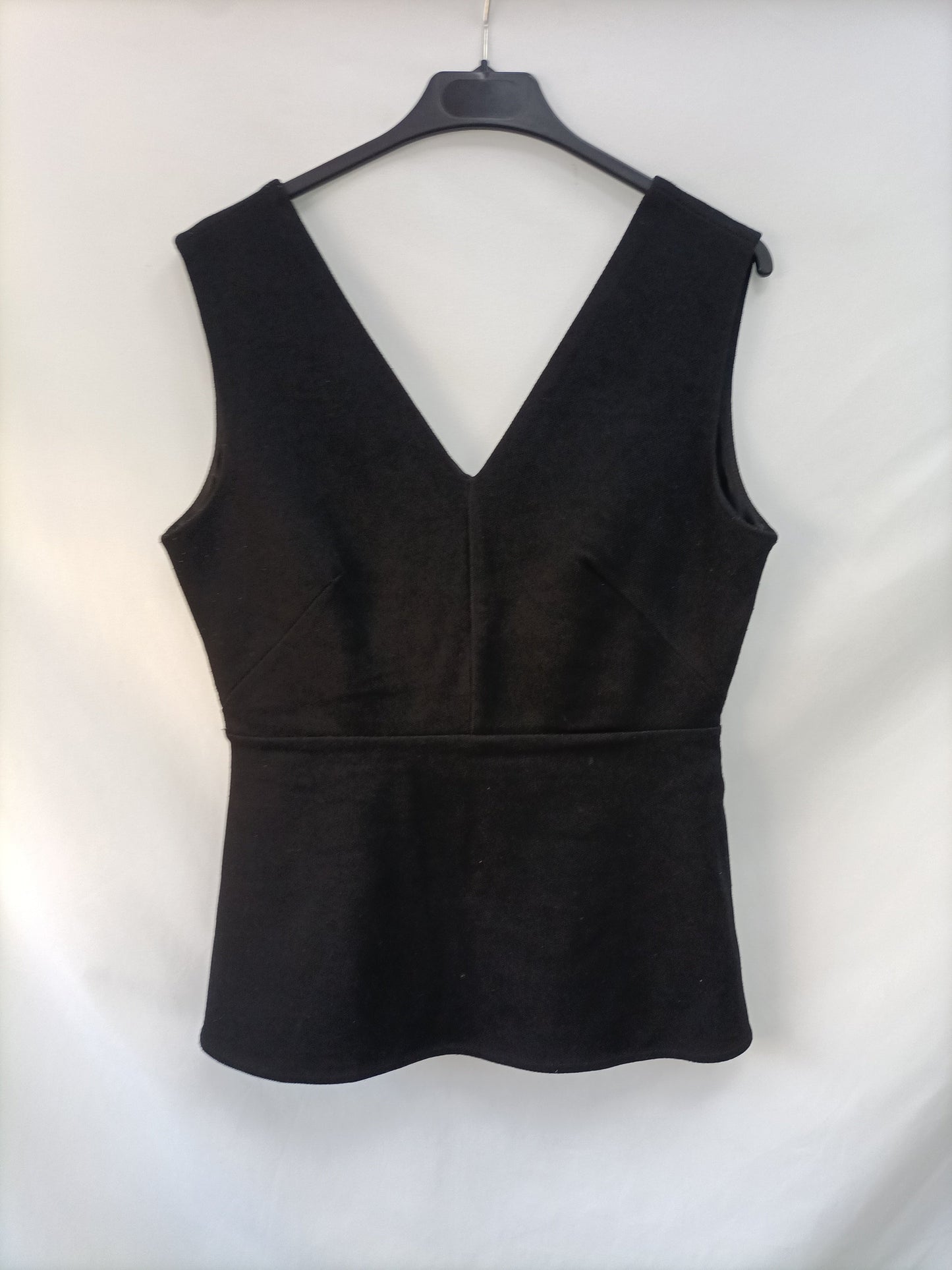 MANGO. Top punto negro T.m