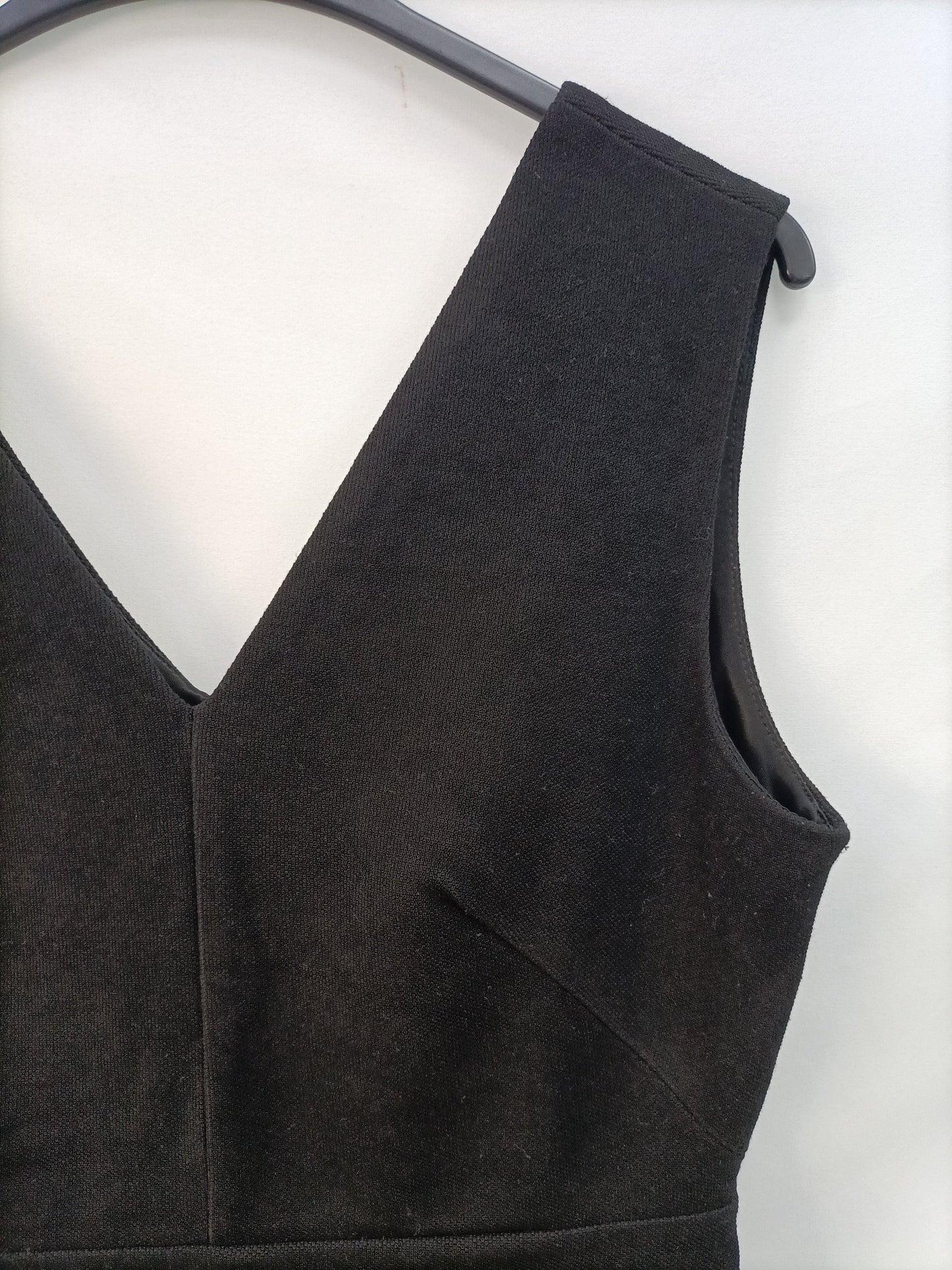 MANGO. Top punto negro T.m