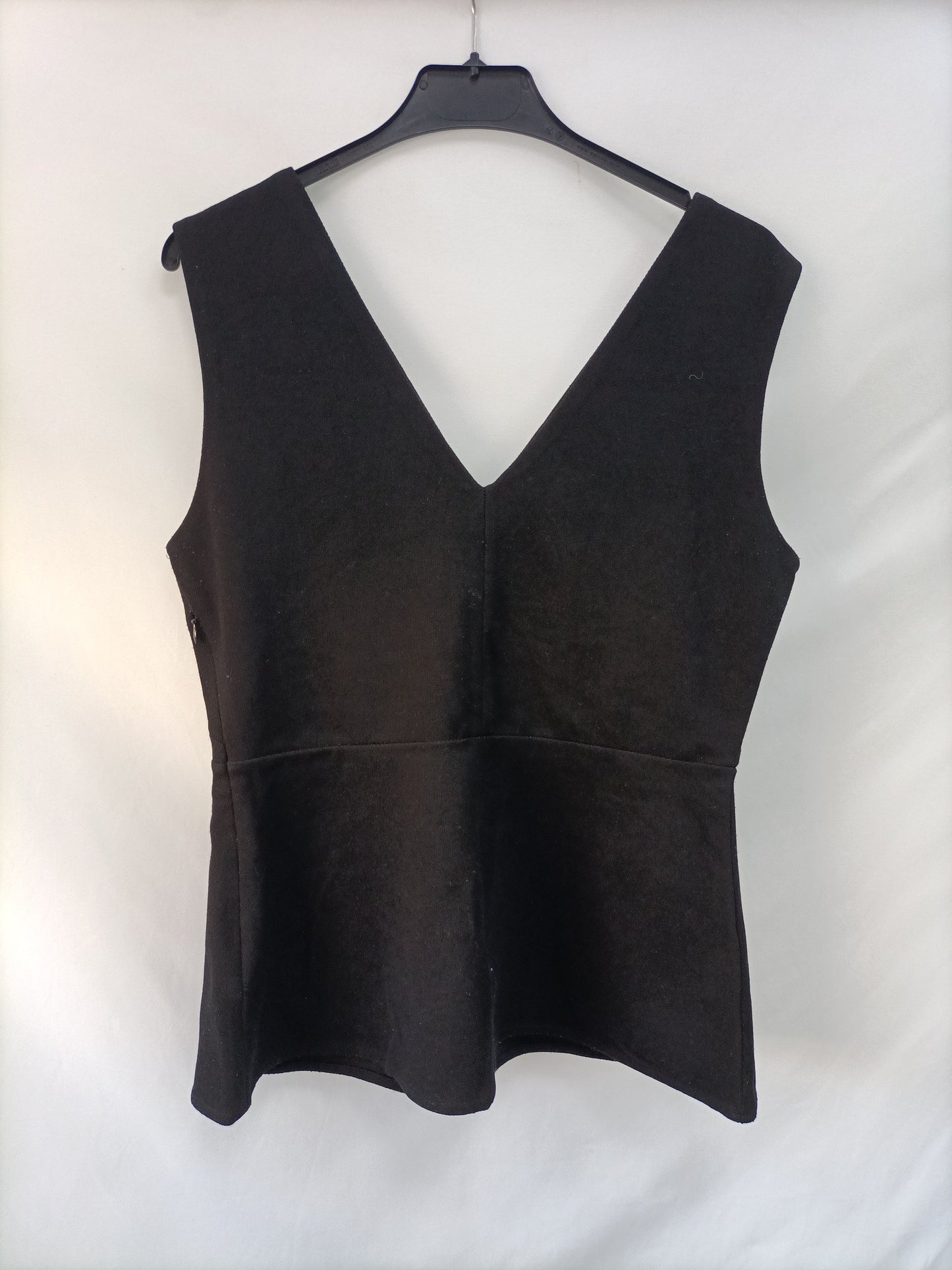 MANGO. Top punto negro T.m