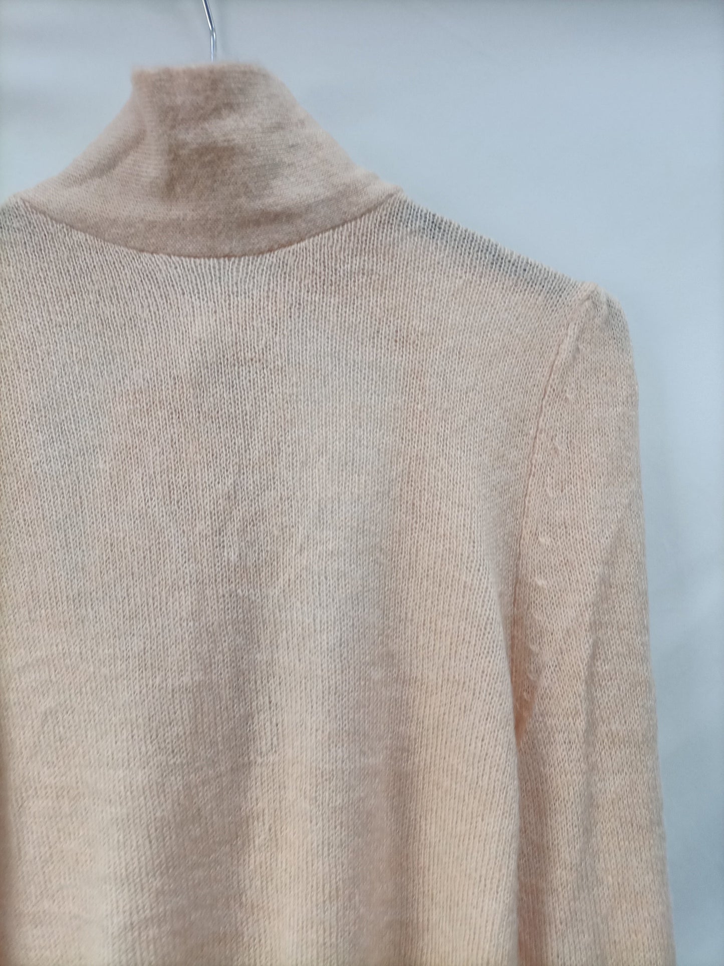 MANGO. Jersey rosa Espalda T.m