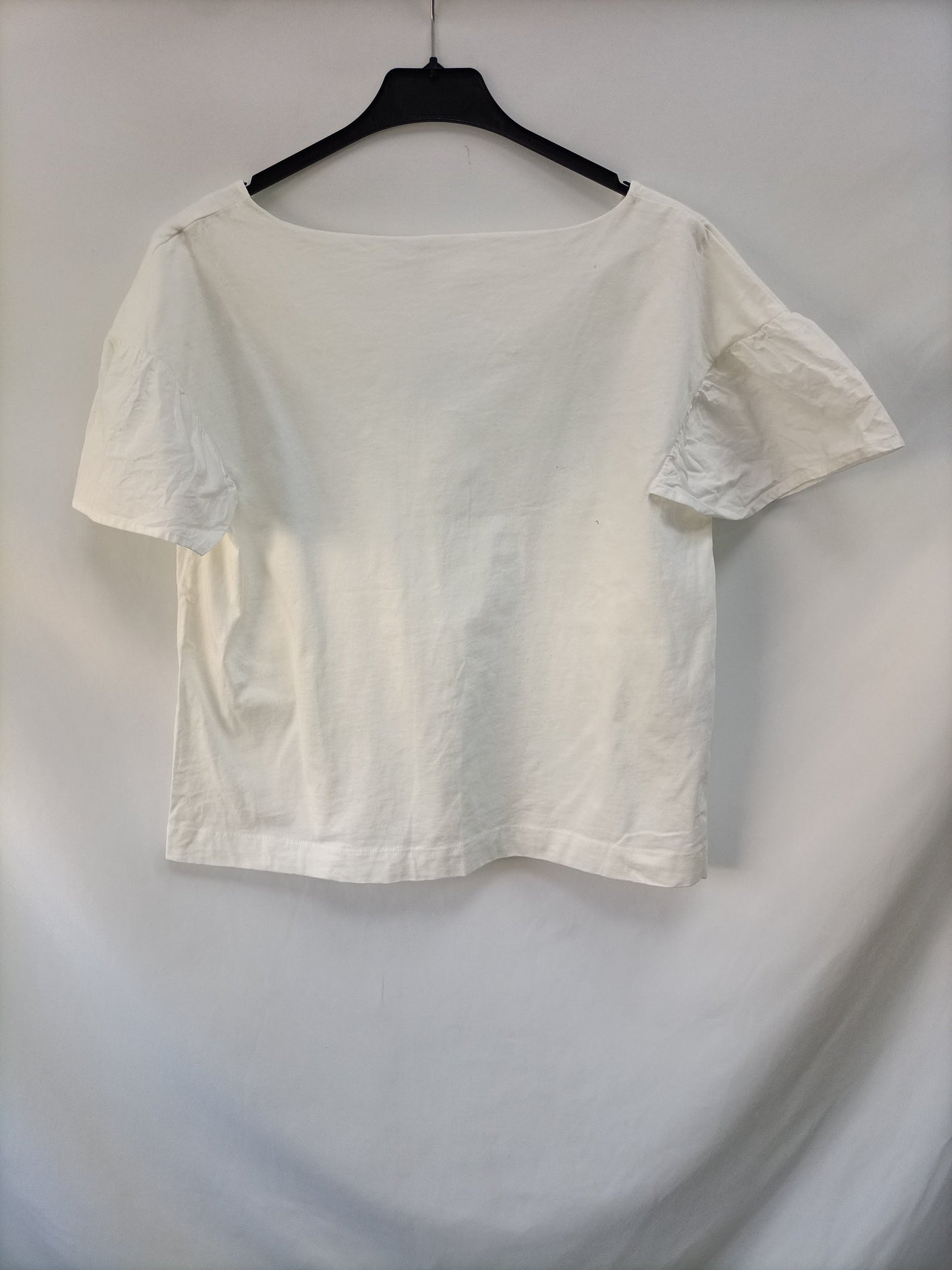 MANGO. Camiseta blanca T.m
