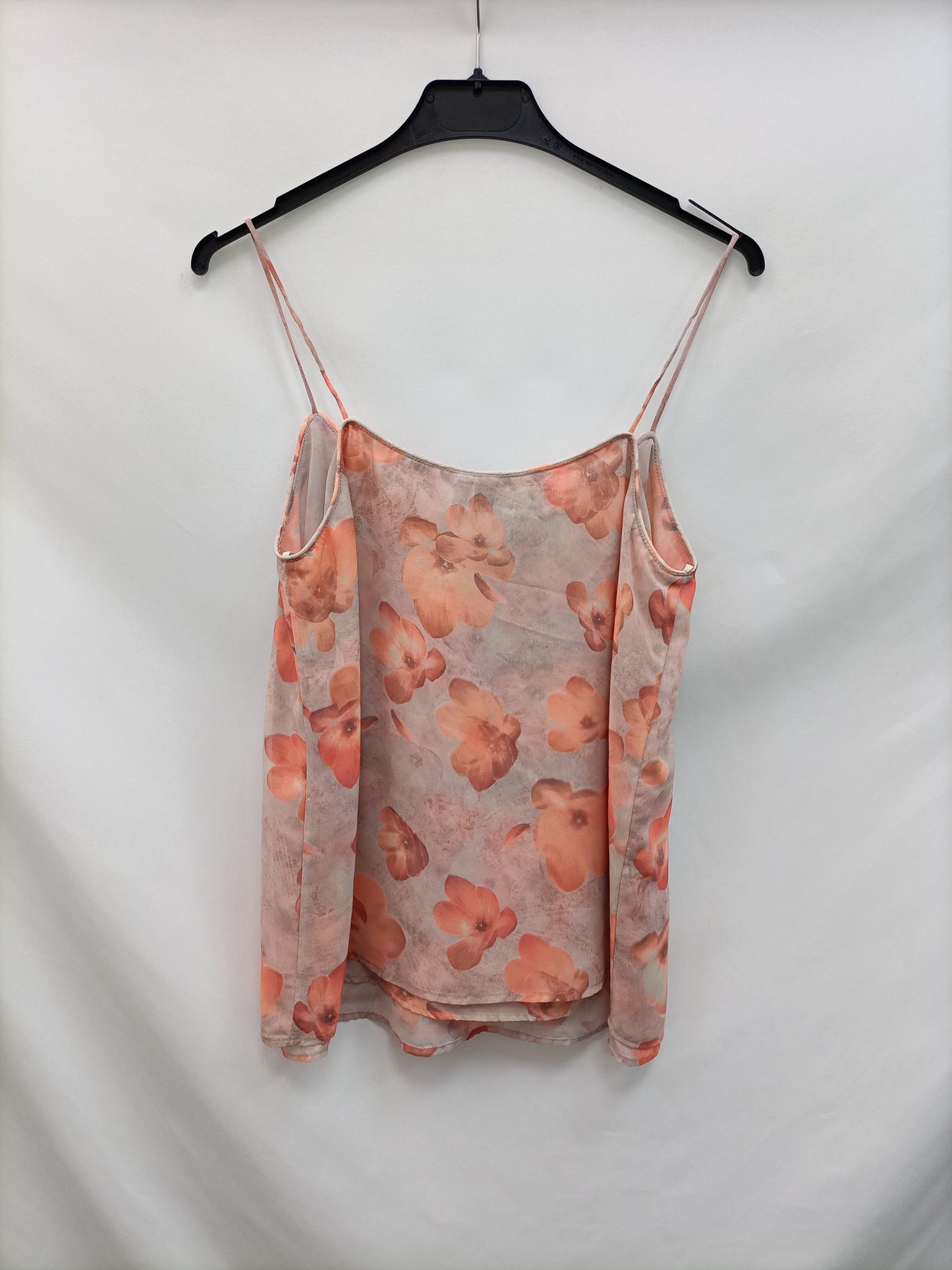 MANGO. Top lencero flores T.s