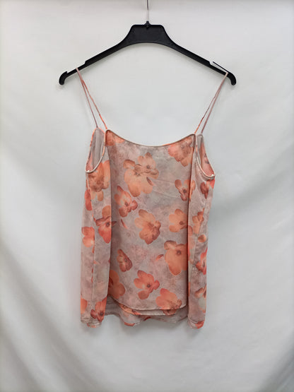 MANGO. Top lencero flores T.s