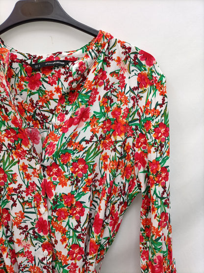 SFERA. Vestido corto camisero T.s