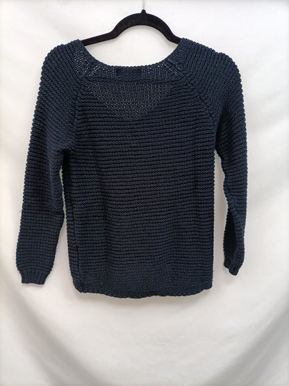 HOLLISTER. Jersey azul pinto T.s