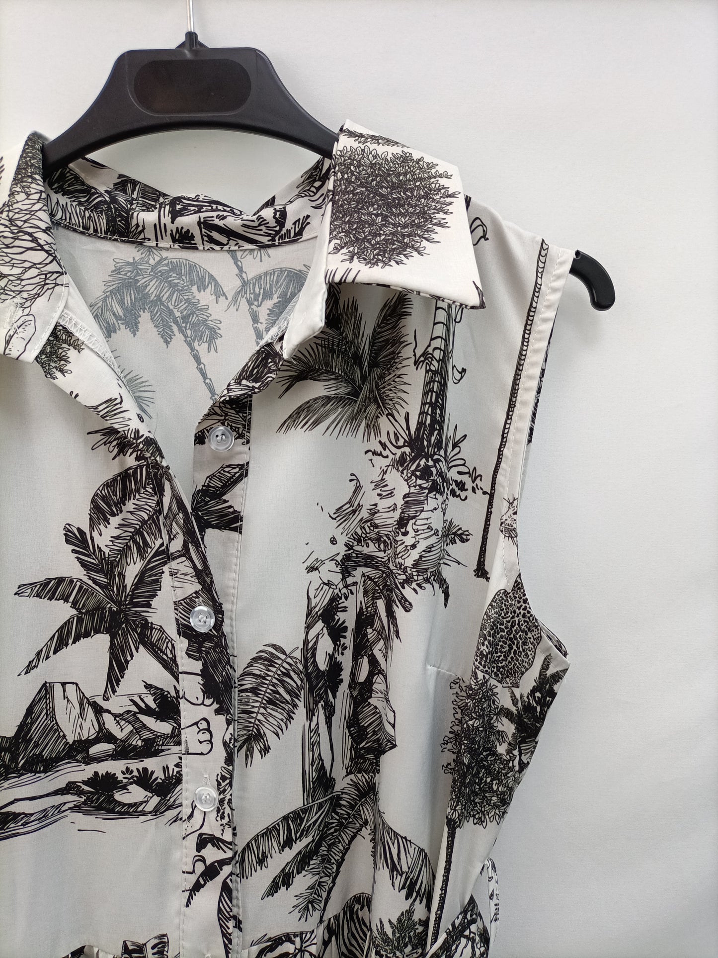 OTRAS. Vestido midi estampado T.u(m)