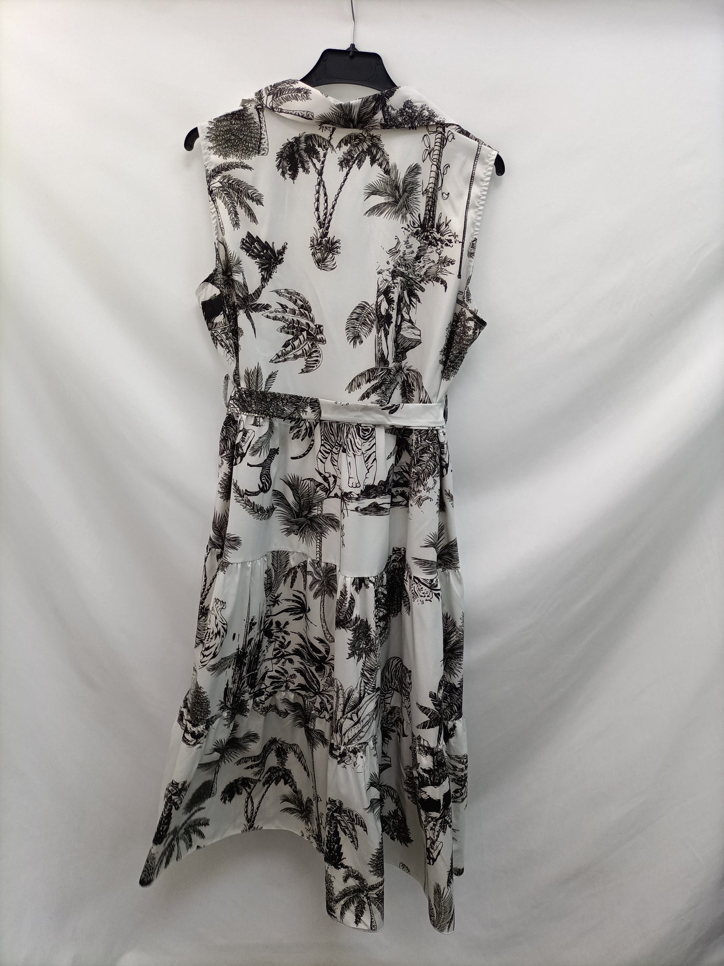 OTRAS. Vestido midi estampado T.u(m)