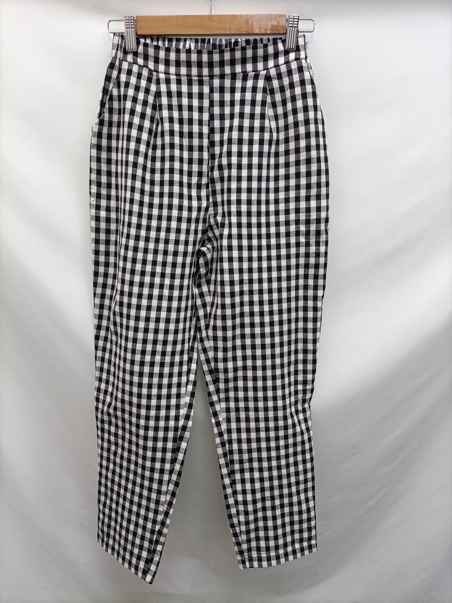 OTRAS. Pantalón Fluido cuadros vichy T.u(32)