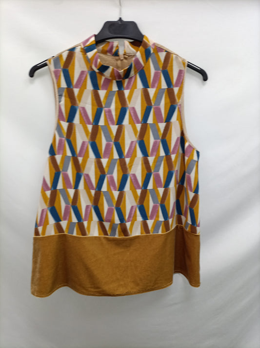 OTRAS. Top multicolor texturas T.(s)