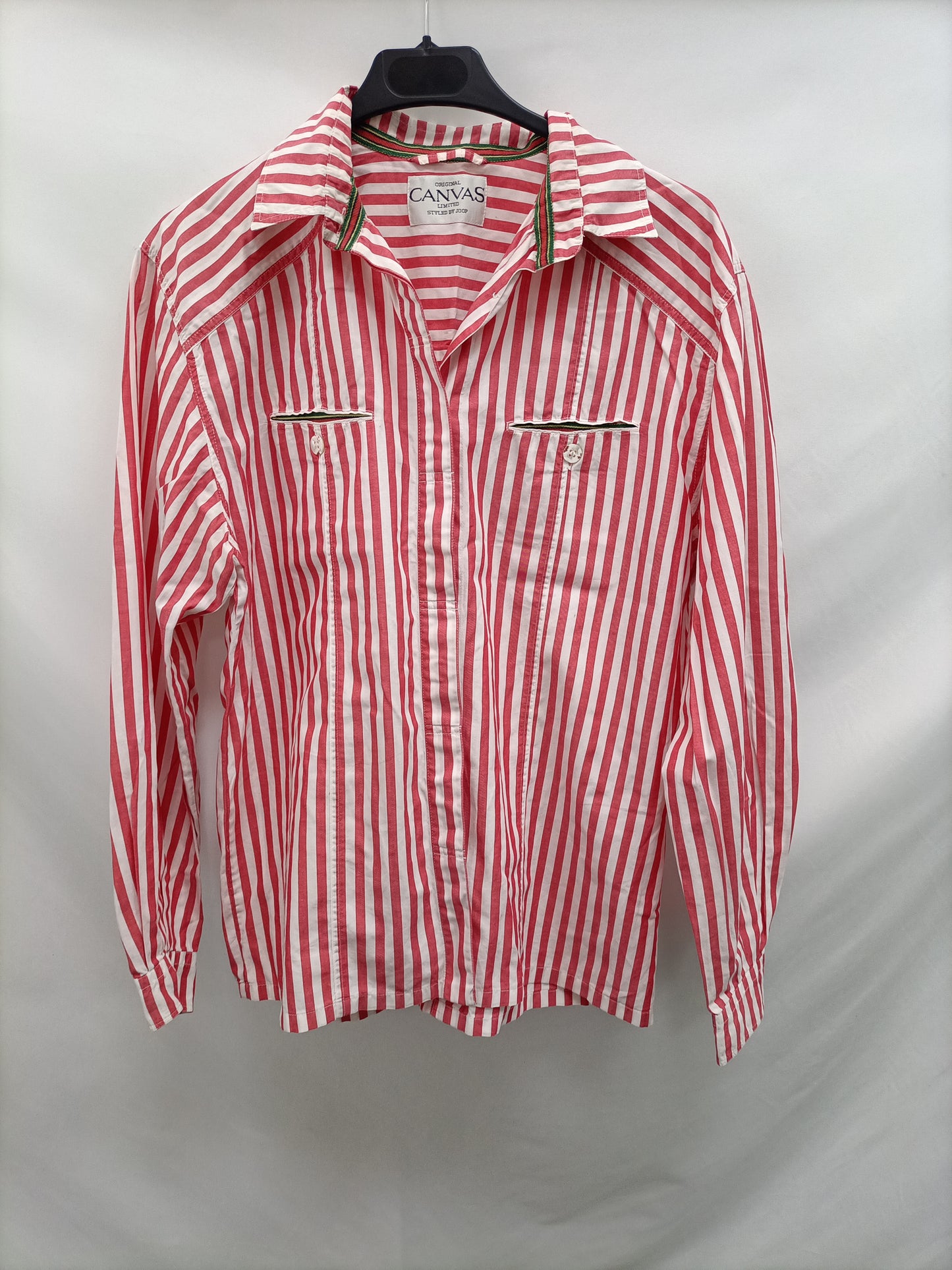 CANVAS. Camisa de rayas T.38