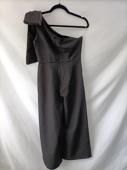 CHIC WISH. Mono negro asimétrico T.s