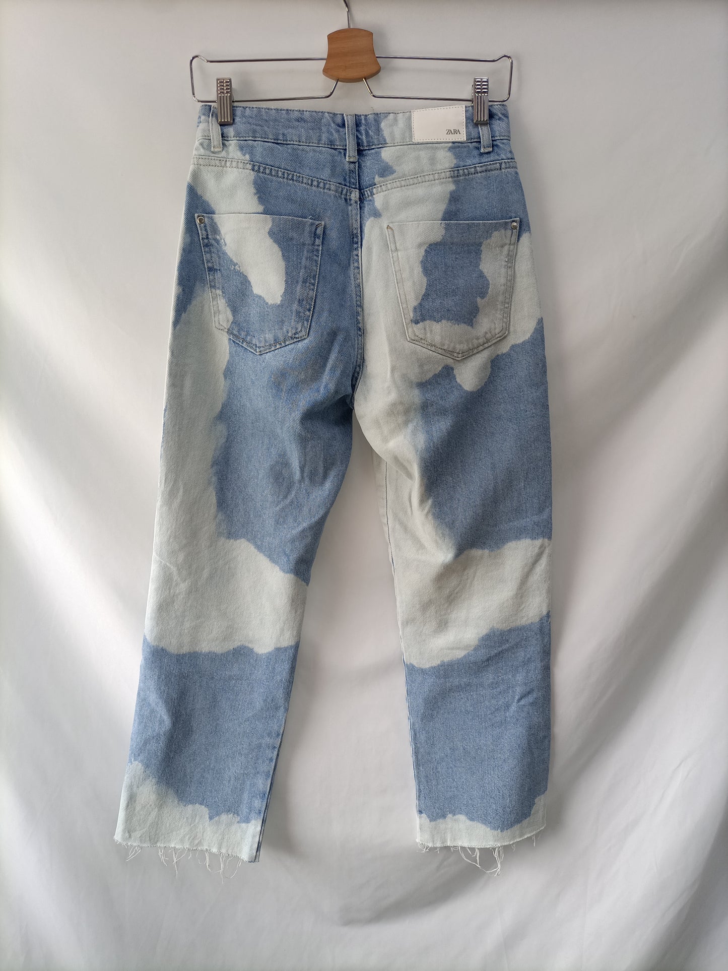 ZARA. Faded effect trousers size 36