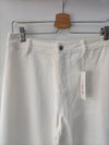 PETALLUSH. Pantalón culotte blanco T.s