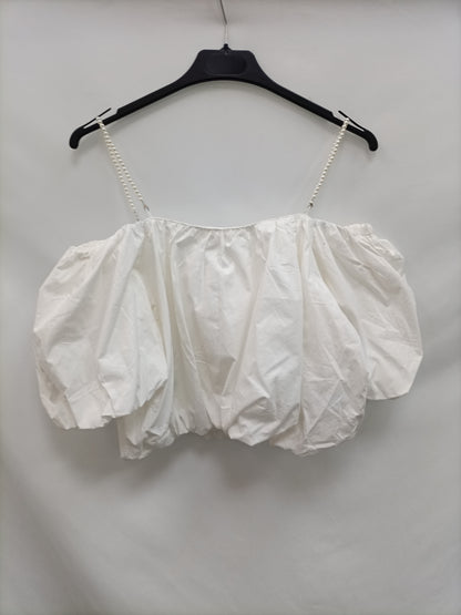 CHICWISH. Pearl strap top Your(s)