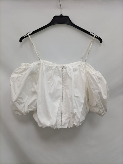 CHICWISH. Pearl strap top Your(s)