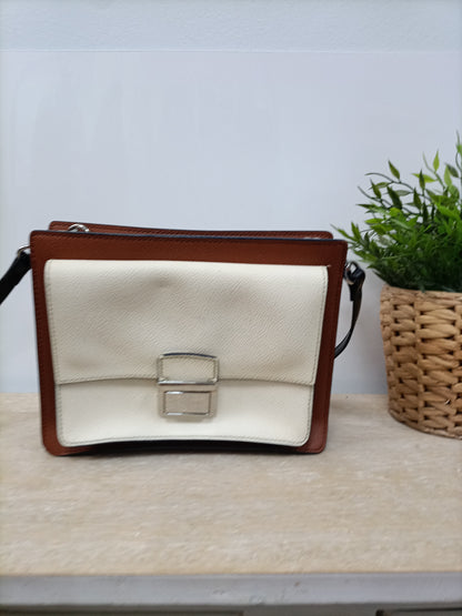 BIMBA Y LOLA. Bolso bicolor