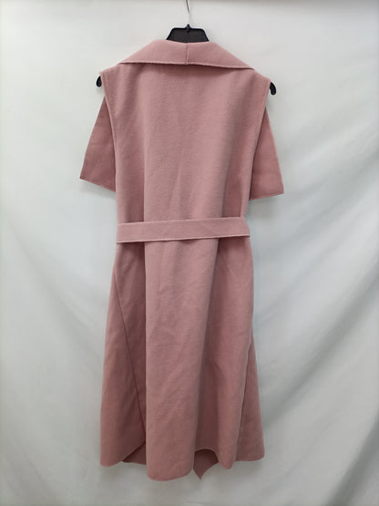 OTRAS. chaleco de paño rosa Tu(m)