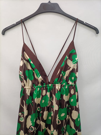 FOREVER. Vestido flores T.m