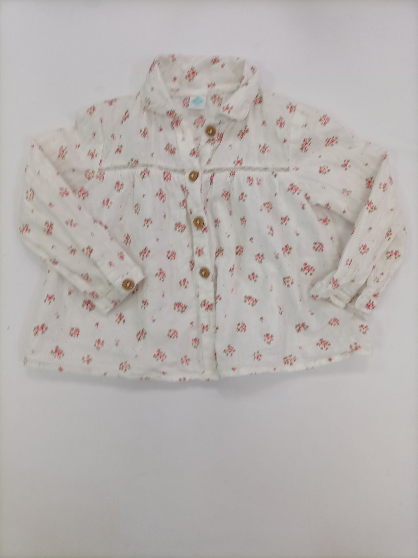 TEX. Blusa florecitas T.23m