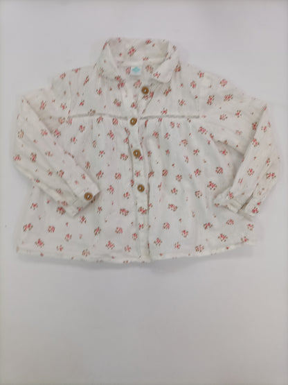 TEX. Blusa florecitas T.23m