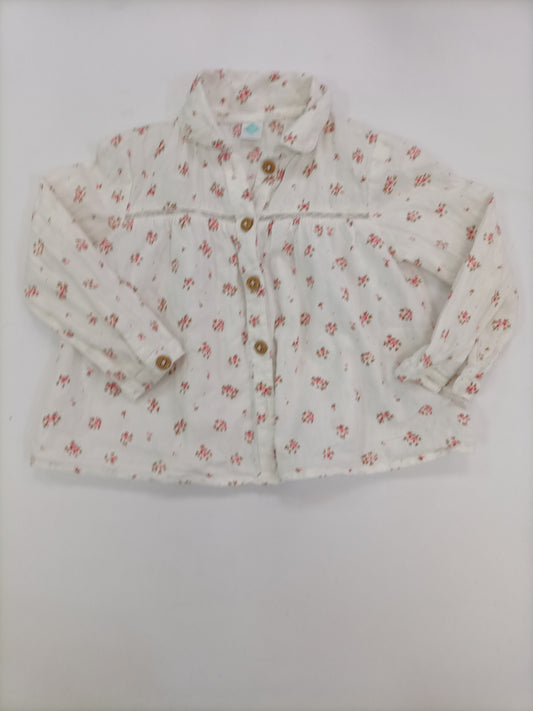 TEX. Blusa florecitas T.23m