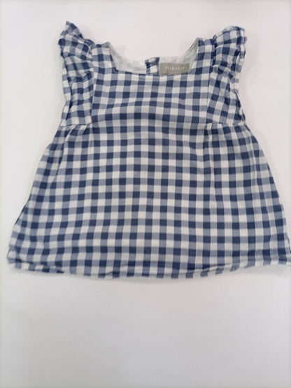 PRIMARK. Gingham blouse, sizes 18-24 months