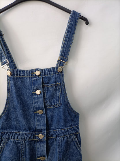 OTRAS.Vestido denim botones T.xs