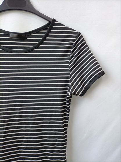 OTRAS. Vestido corto rayas T.u(xs)