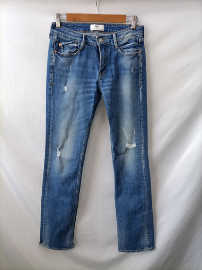 LE TEMPS DES CERISES. Pantalón vaquero recto T.29 (36)