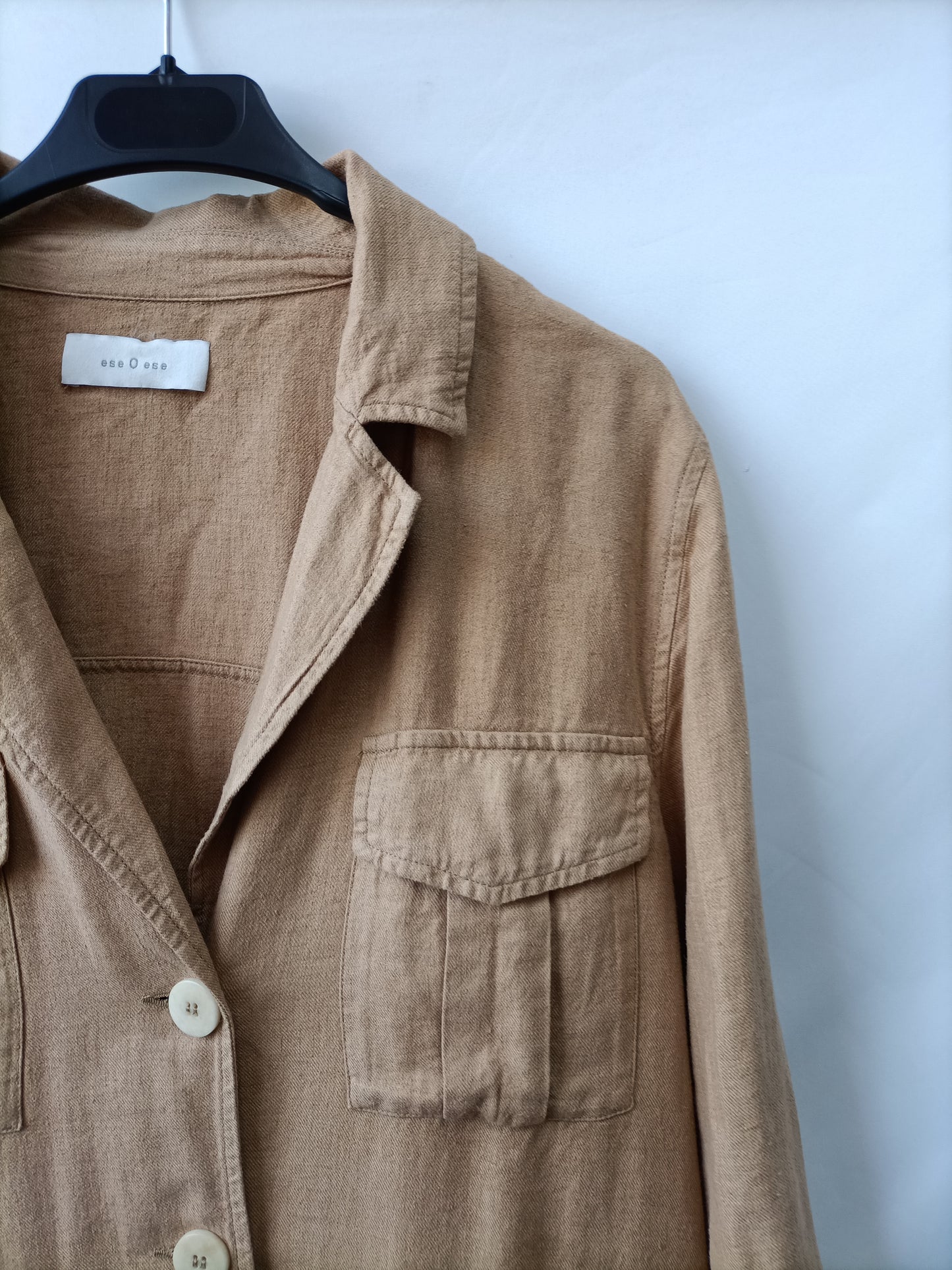 ESE O ESE. Blazers beige sahariana T.m