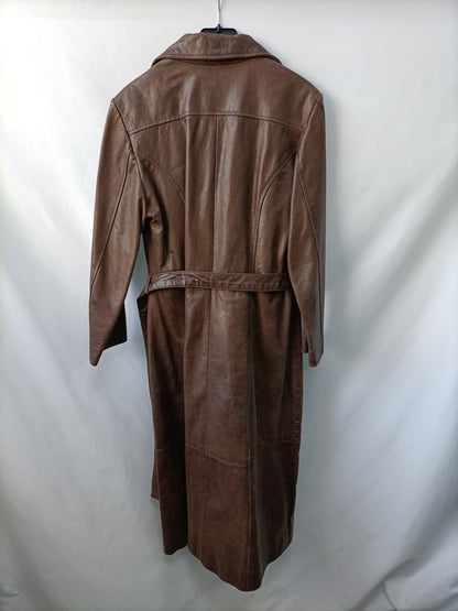 F&CO. Chaqueta larga piel T.XL (M)