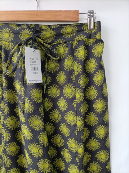 RENATTA&CO. Pantalón negro algodón T.m