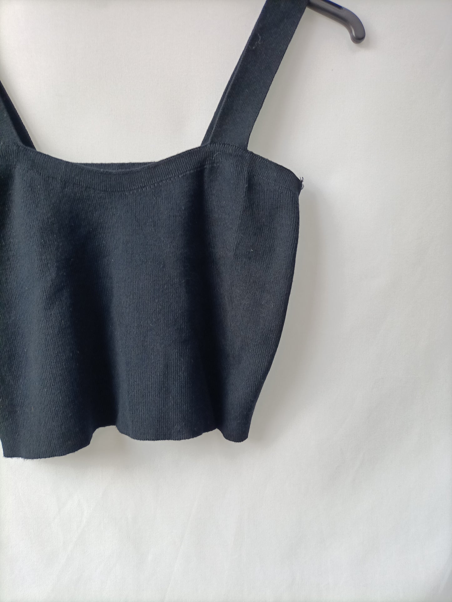 OTRAS. Top punto negro Tu(s/m)