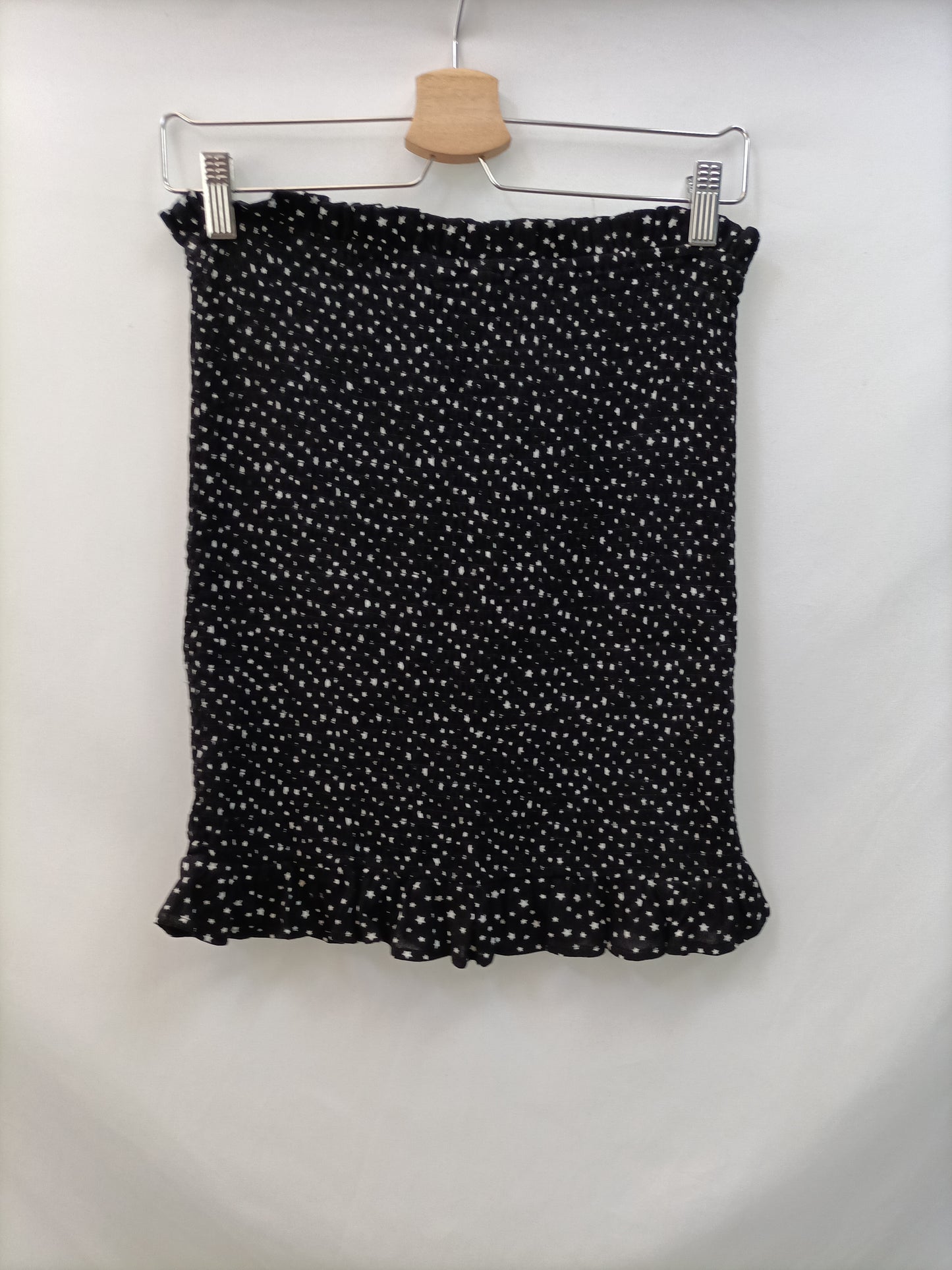 STRADIVARIUS. Falfa Plisada estrellas T.l