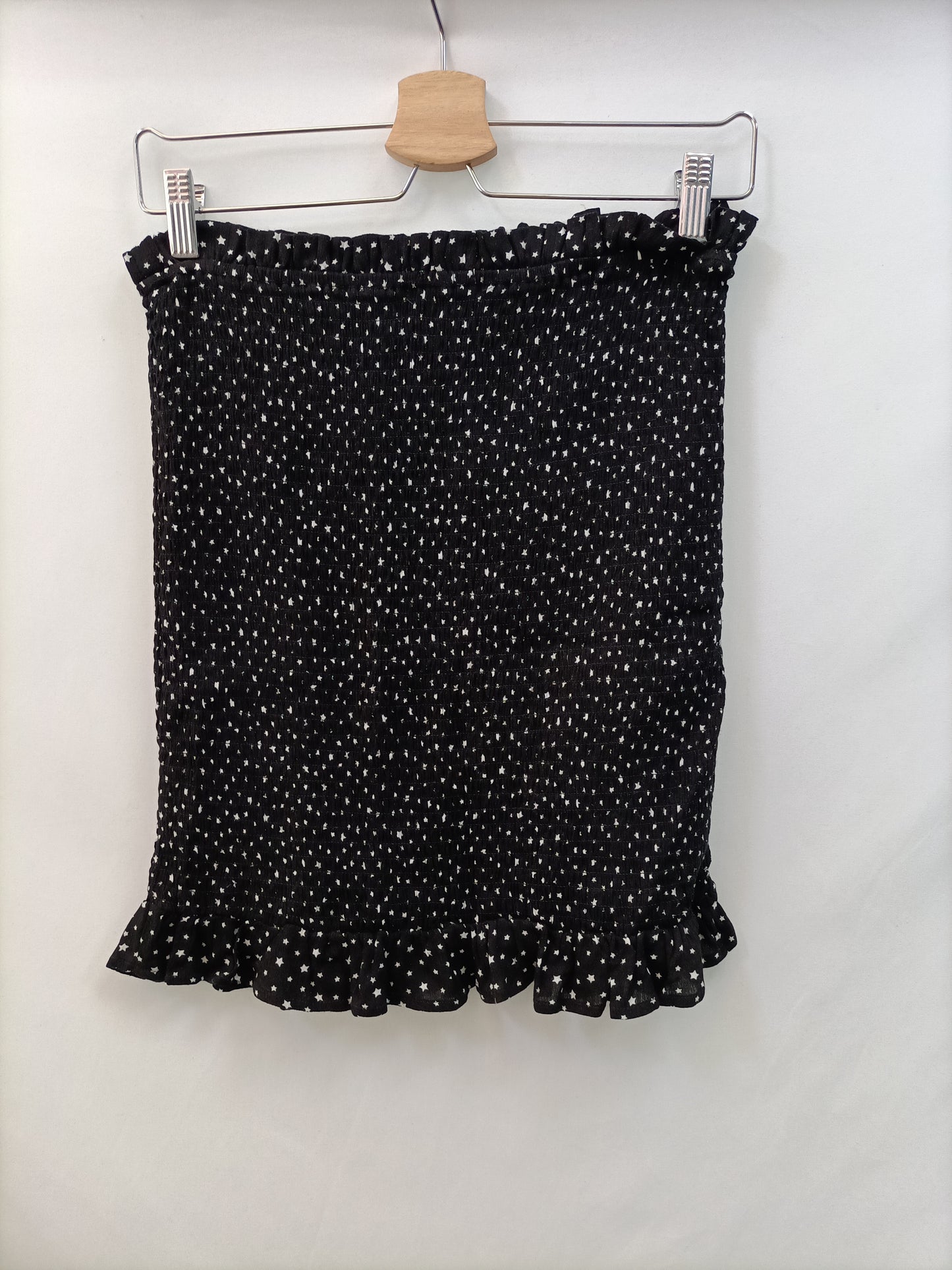 STRADIVARIUS. Falfa Plisada estrellas T.l