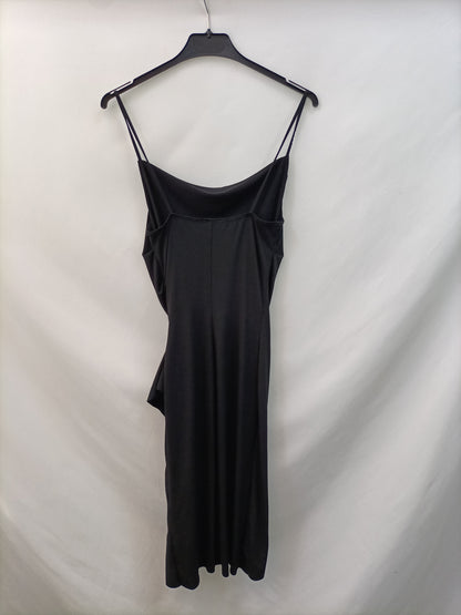 PIMKIE. Vestido negri fluido T.u(m)