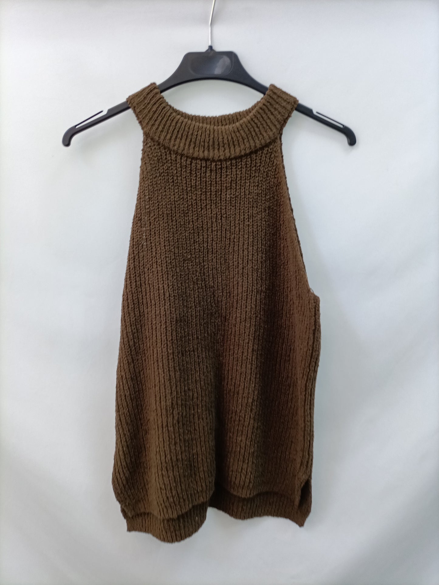 MANGO. Top punto halter T.l