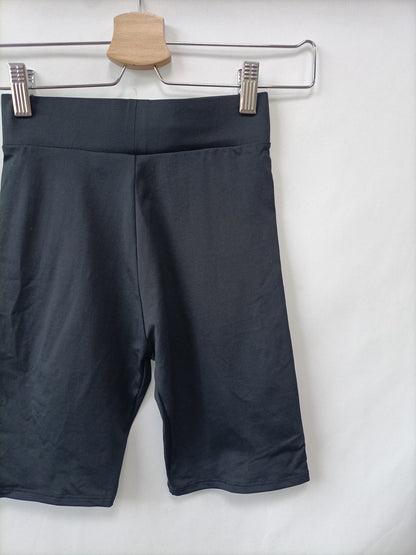 PULL&BEAR. Leggins licra negro T.s