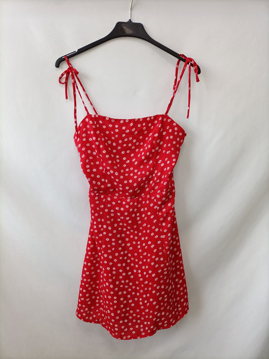 GALA BLACK. Vestido corto rojo T.u(s)