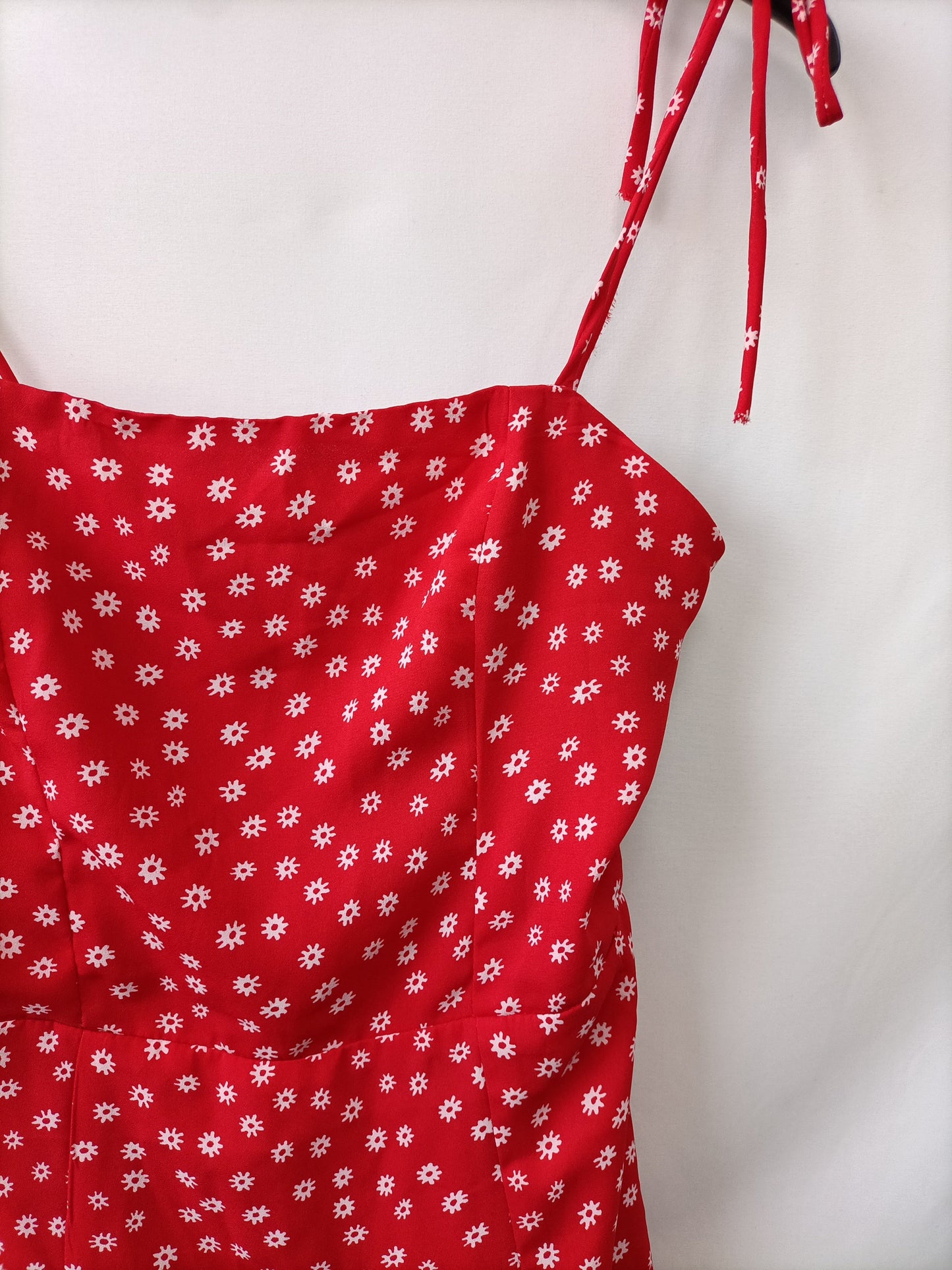 GALA BLACK. Vestido corto rojo T.u(s)