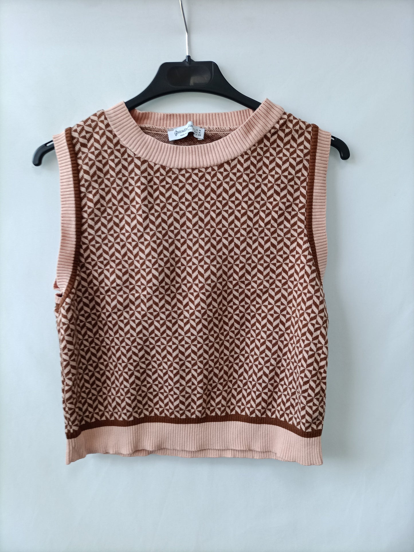 STRADIVARIUS. Top punto geométrico T.m