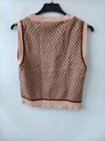 STRADIVARIUS. Top punto geométrico T.m